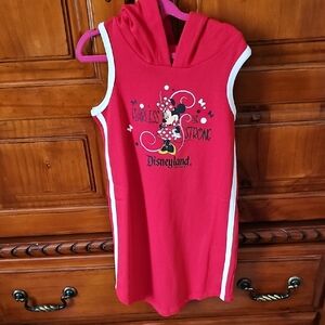 Disney Red Hoodie Dress